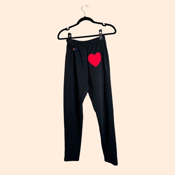 Aviator Nation Heart Jogger Pants - Picture 1 of 6